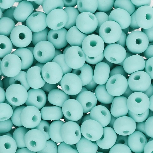 Perla Preciosa 6/0 da 4 mm - Permalux Mint Opaco x20g