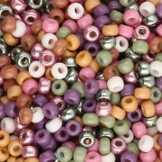 Bianco - Mix di perline Miyuki 8/0 - Magic Earth 2 x 8 g Mix di perline Miyuki 8/0 - Magic Earth 2 x 8 g