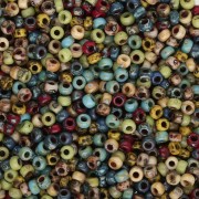 Turchese - Mix di perline Miyuki 11/0 - Forest Moss x8 g Mix di perline Miyuki 11/0 - Forest Moss x8 g