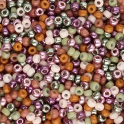 Bianco - Mix di perline Miyuki 11/0 - Magic Earth 1 x 8 g Mix di perline Miyuki 11/0 - Magic Earth 1 x 8 g