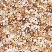 Beige - Mix di perline Miyuki 15/0 MIX-50 - Au Natural x8g Mix di perline Miyuki 15/0 MIX-50 - Au Natural x8g