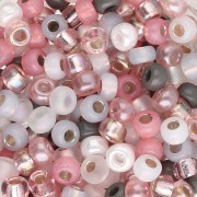 Mix di perline Miyuki 6/0 MIX-51 - Pietra di luna x8g