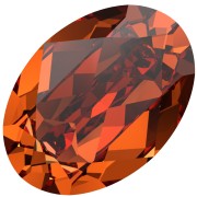 Persian Red - Cabochon PureCrystal 4120 14x10 mm - Rosso persiano x1 Cabochon PureCrystal 4120 14x10 mm - Rosso persiano x1