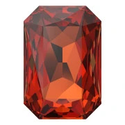 Cabochon PureCrystal 4627 27x18,5 mm - Rosso persiano x1