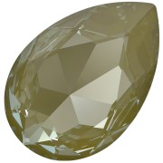 Cabochon - Cabochon PureCrystal 4327 30x20 mm - Crystal Herbal Green Lux x1 Cabochon PureCrystal 4327 30x20 mm - Crystal Herbal Green Lux x1