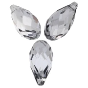 Gocce PureCrystal 6010 11x5,5 mm - Crystal Urban Grey x4