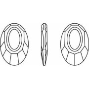 Pendente Helios PureCrystal 6040 20 mm - Crystal Urban Grey x1