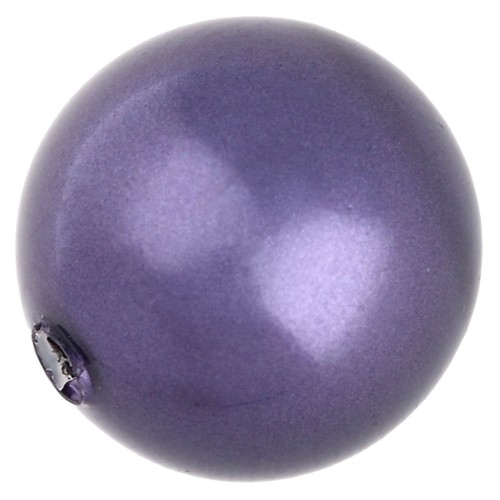 Perla PureCrystal semitraforata 5818 6 mm - Crystal Iris Pearl x1