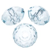 Light Azore - Perla rotonda appiattita PureCrystal 5040 6 mm - Light Azore x1 Perla rotonda appiattita PureCrystal 5040 6 mm - Light Azore x1