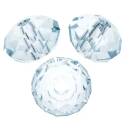 Perla rotonda appiattita PureCrystal 5040 6 mm - Light Azore x1