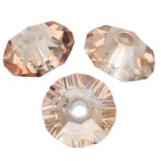 Crystal - Biconi appiattiti PureCrystal 5305 5 mm - Crystal Golden Shadow x30 Biconi appiattiti PureCrystal 5305 5 mm - Crystal Golden Shadow x30