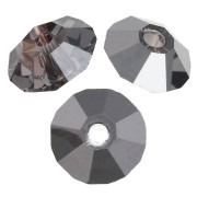 Crystal - Biconi appiattiti PureCrystal 5305 da 5 mm - Crystal Silver Night x30 Biconi appiattiti PureCrystal 5305 da 5 mm - Crystal Silver Night x30