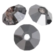 Biconi appiattiti PureCrystal 5305 da 5 mm - Crystal Silver Night x30