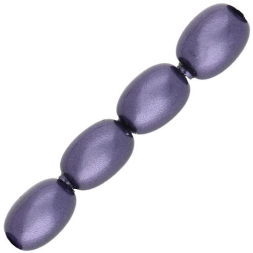 Perla madreperlacea PureCrystal "Grano di riso" 5824 4 mm - Crystal Iris Pearl x20