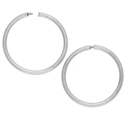 Orecchini a cerchio sottili da 12 mm - Argento 925 (2 pezzi)