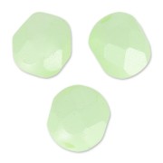 Sfaccettate mm. 6 Pastel Green Pearl x25