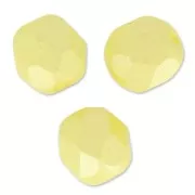Sfaccettate mm. 6 Pastel Yellow Pearl x25