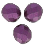 Sfaccettate mm 8 Pastel Bordeaux x20|raw }}