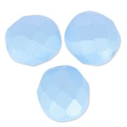 Sfaccettate mm 8 Pastel Blue Pearl x20|raw }}