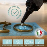 Resina UV Reschimica con filtro anti-ingiallimento - Trasparente x 60 g