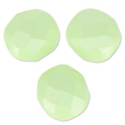 Sfaccettate mm 8 Pastel Green Pearl x20