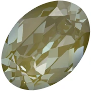 Cabochon PureCrystal 4120 14x10 mm - Crystal Herbal Green Lux x1