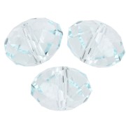Perla rotonda appiattita PureCrystal 5040 8 mm - Light Azore x1