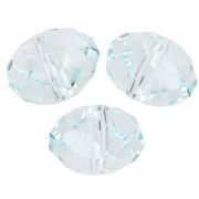 Perla rotonda appiattita PureCrystal 5040 8 mm - Light Azore x1