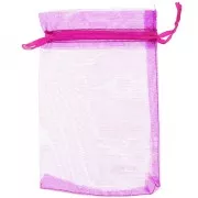 Sacchetti Organza mm. 95x150 Hot Pink x20