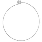 Bracciale con chiusura a sfera avvitata da 62 mm - Acciaio inossidabile 304 x1