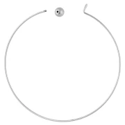 Bracciale con chiusura a sfera avvitata da 62 mm - Acciaio inossidabile 304 x1