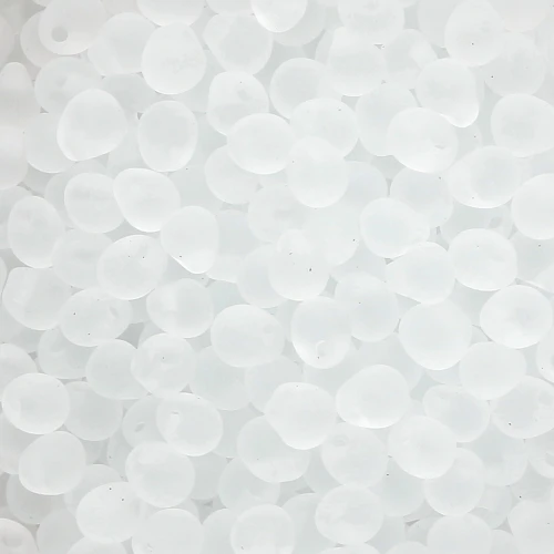 Mini-gocce Miyuki 3,4 mm DP131F - Crystal Mat x8g