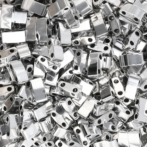 Perline Miyuki Half Tila 5x2,3x1,9 mm HTL-55006 - Crystal Labrador Full x10g