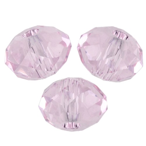 Perla rotonda appiattita Swarovski 5040 6 mm - Rosaline x1