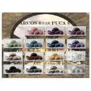 Arcos® di Puca® 5x10 mm Opaque Beige Ceramic Look x10g