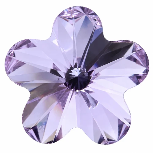 Cabochon a forma di fiore Swarovski 4744 10 mm - Viola x1