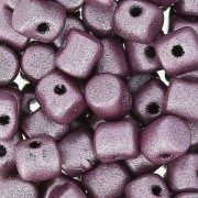 Minos® di Puca® 2.5x3 mm Dark Plum Metallic Mat x5g|raw }}