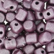 Minos® di Puca® 2.5x3 mm Dark Plum Metallic Mat x5g