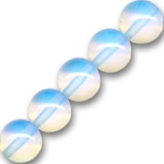 Perlina Pietra di Luna (imitazione) mm. 12 x1|raw }}