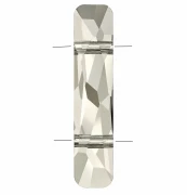 Perla a 2 fori - Column bead Swarovski 5535 23,5x5 mm - Crystal Silver Shade x1