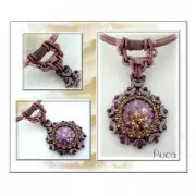 Minos® di Puca® 2.5x3 mm Purple Metallic Mat x5g