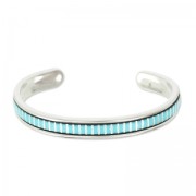 Base in ottone per bracciale Eco con bordo incurvato mm. 10 dorato rosa x1