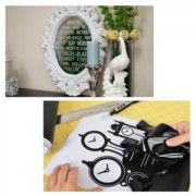 Vinile brillante permanente per Silhouette 22 cm Marrone scuro x3m