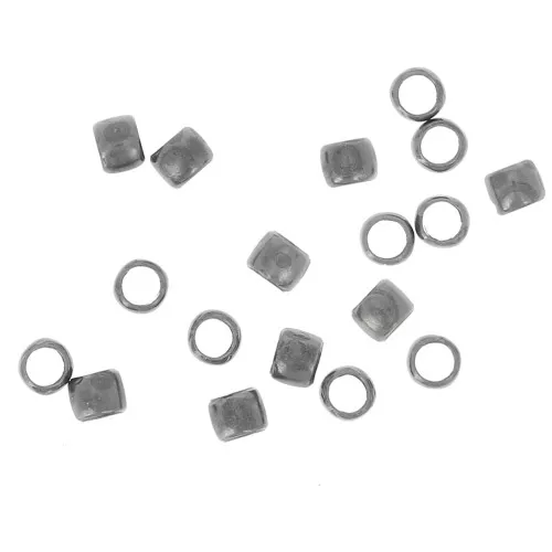 Schiaccini mm. 2 placcatura argento antico x200