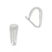 Ganci per pendenti mm. 7 argentato x100