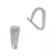 Ganci per pendenti mm. 7 rodiato x100