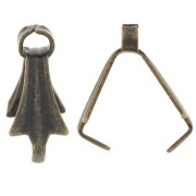 Ganci per pendenti mm. 10 bronzo x10|raw }}