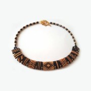 Supporti peyote 2 fori mm.18x9 Topaz x10