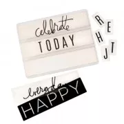 Lightbox Heidi Swapp - Diapositive Love/This/Fabulous/motivo freccia