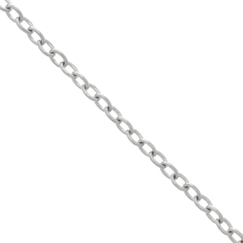 Catena maglia ovale mm.6x4.6 Acciaio inox x99cm